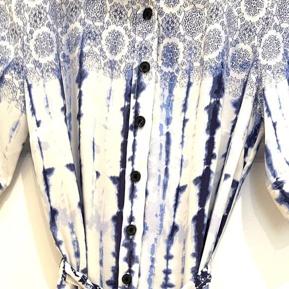 PETER SOM FOR DESIGNATION BELTED DRESS SIZE 6 - Picture 6 of 7